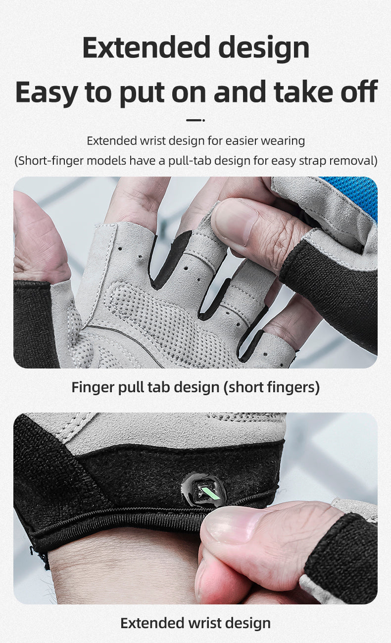 Full Finger Cycling Gloves Touchscreen Gloves - Image 13