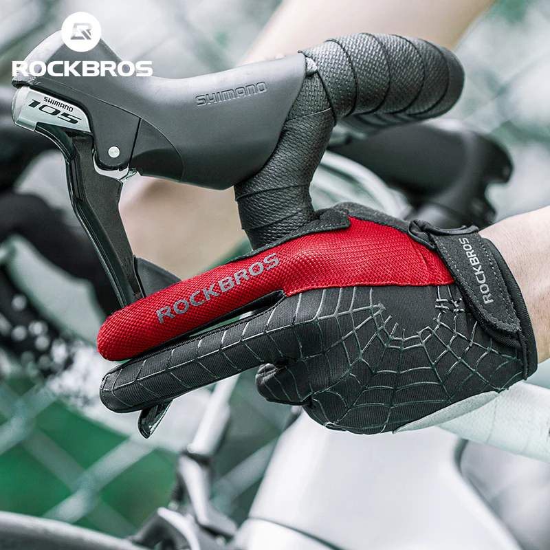 Full Finger Cycling Gloves Touchscreen Gloves - Image 7