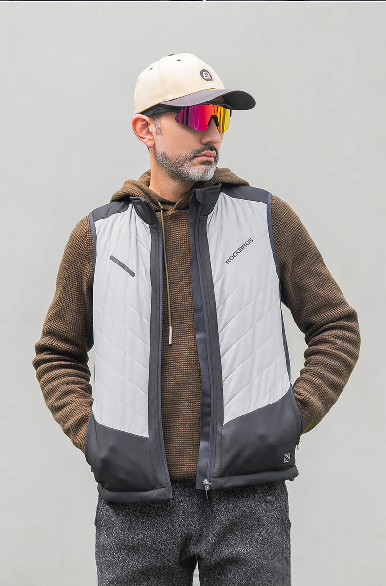 ROCKBROS Heated Vest – Fast Heating, 5 Zones, Unisex, Washable - Image 2