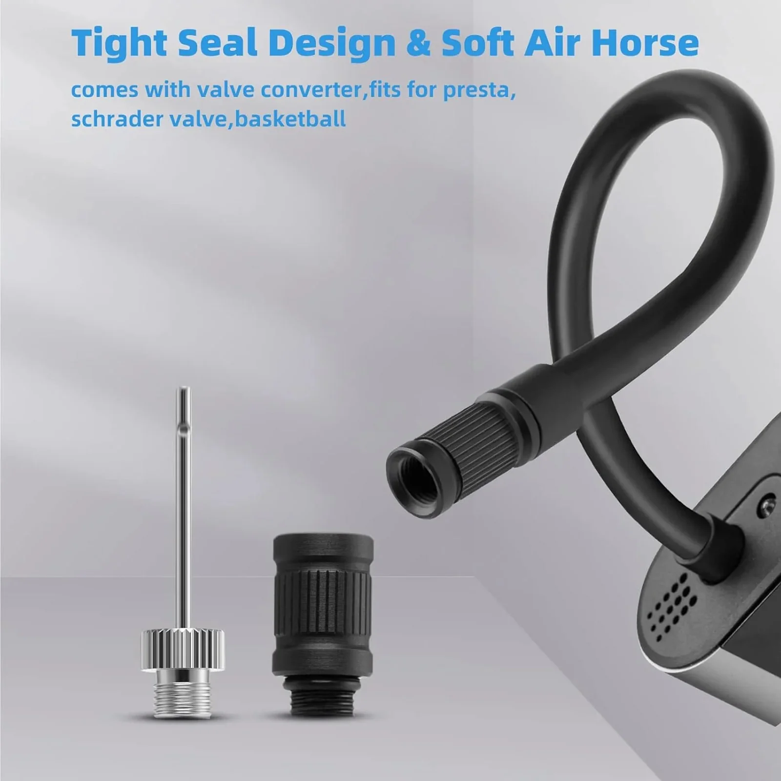 Electric Bike Pump 150PSI Night-Ready LED Light A10 - Image 2