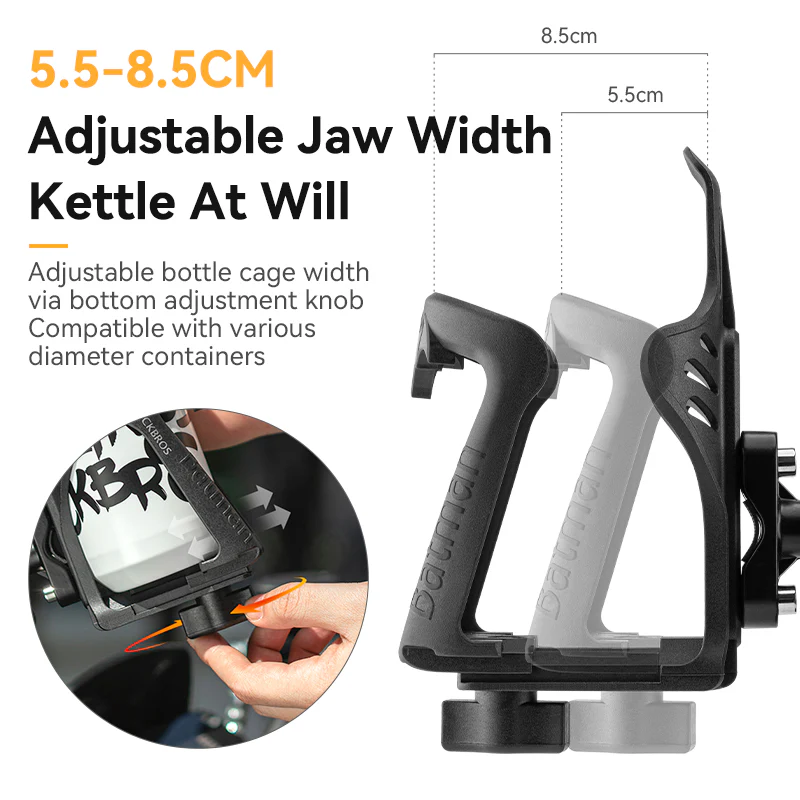 ROCKBROS Motorcycle Bottle Mount Holder Bicycle Water Bottle Cage MTB Road Bike Kettle Bracket - Image 3