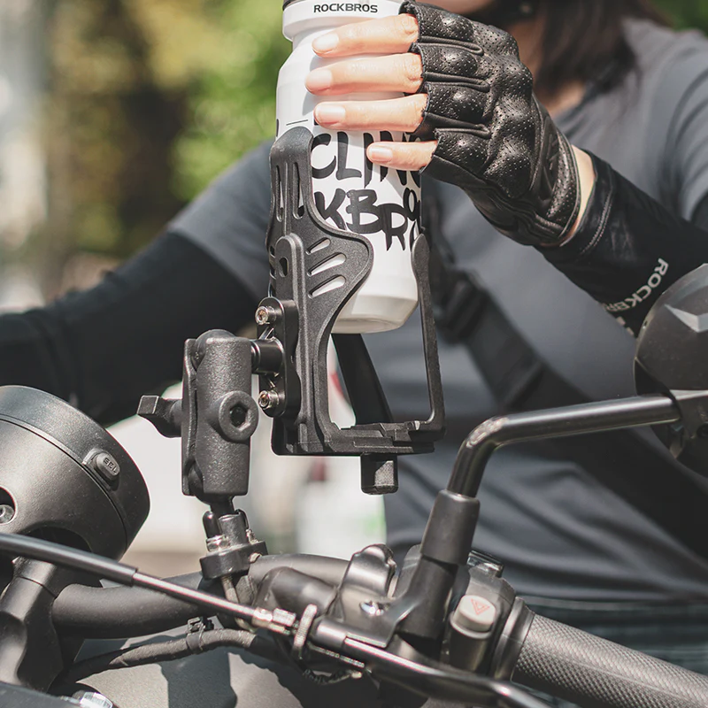 ROCKBROS Motorcycle Bottle Mount Holder Bicycle Water Bottle Cage MTB Road Bike Kettle Bracket - Image 6