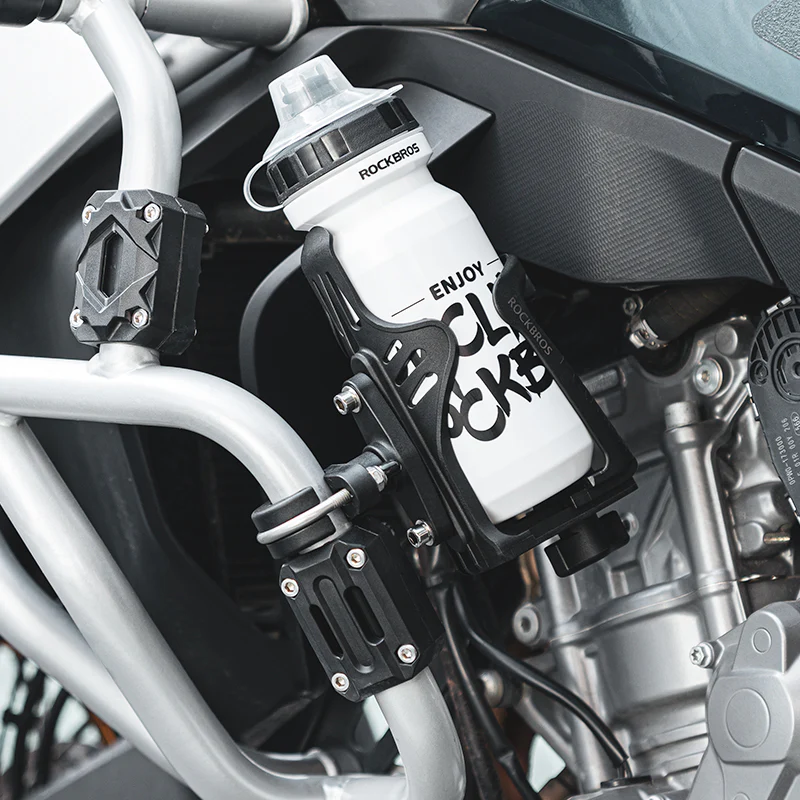 ROCKBROS Motorcycle Bottle Mount Holder Bicycle Water Bottle Cage MTB Road Bike Kettle Bracket - Image 7