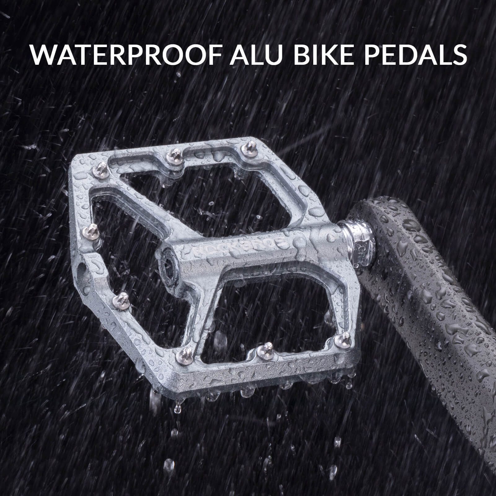 ROCKBROS Ultra Lightweight Flat Bike Pedals in Various Colours (Pair) - Image 31