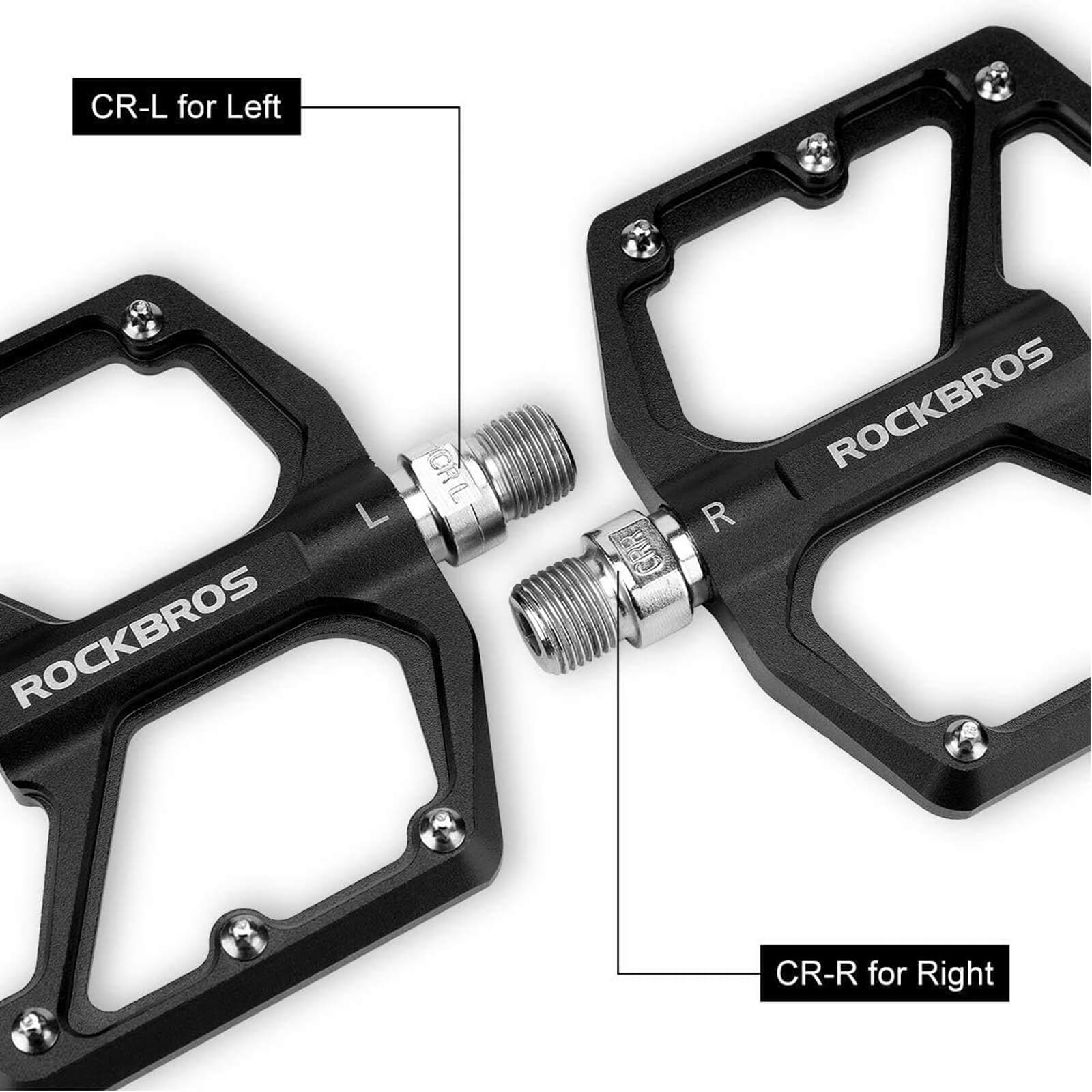 ROCKBROS Ultra Lightweight Flat Bike Pedals in Various Colours (Pair) - Image 4