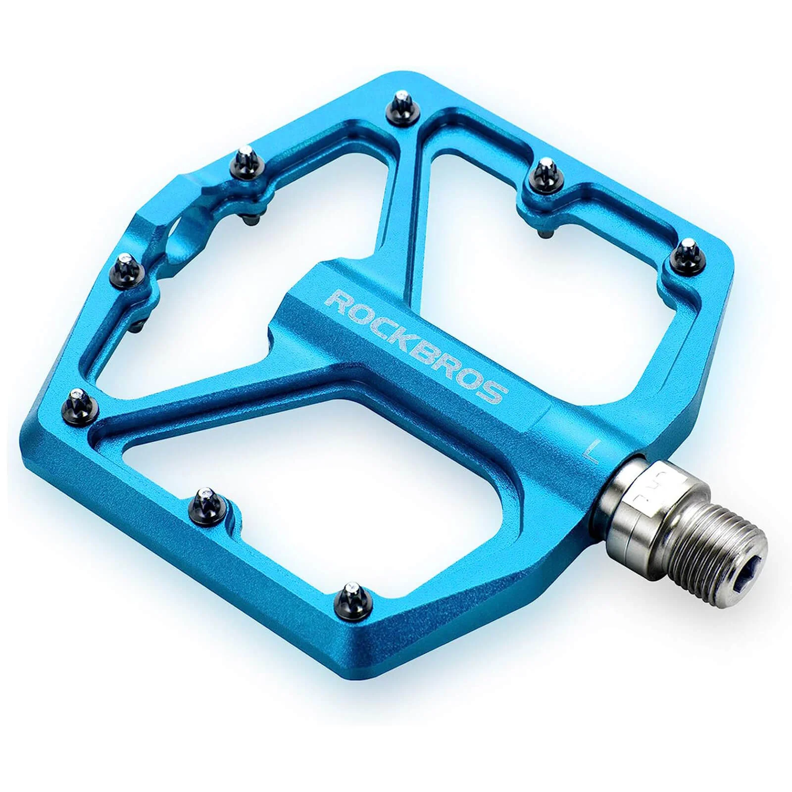 ROCKBROS Ultra Lightweight Flat Bike Pedals in Various Colours (Pair) - Image 7