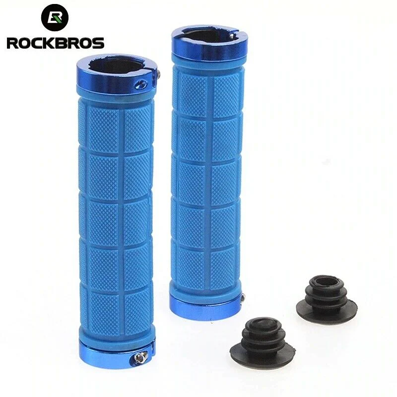 ROCKBROS MTB Mountain Bike Bicycle Handlebar Soft Cycling Bike Fixed Gear Grips - Image 3