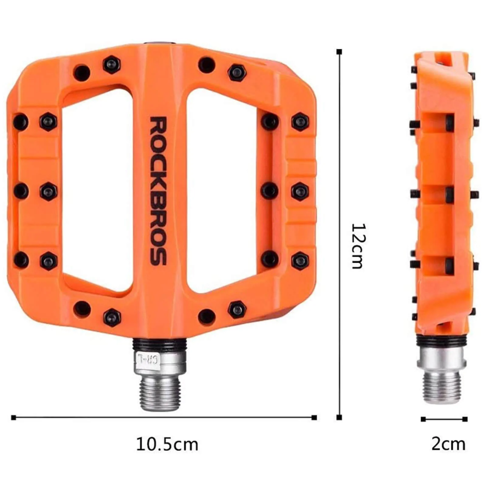 ROCKBROS Lightweight Bike Pedals in Various Colours (Pair) - Image 12
