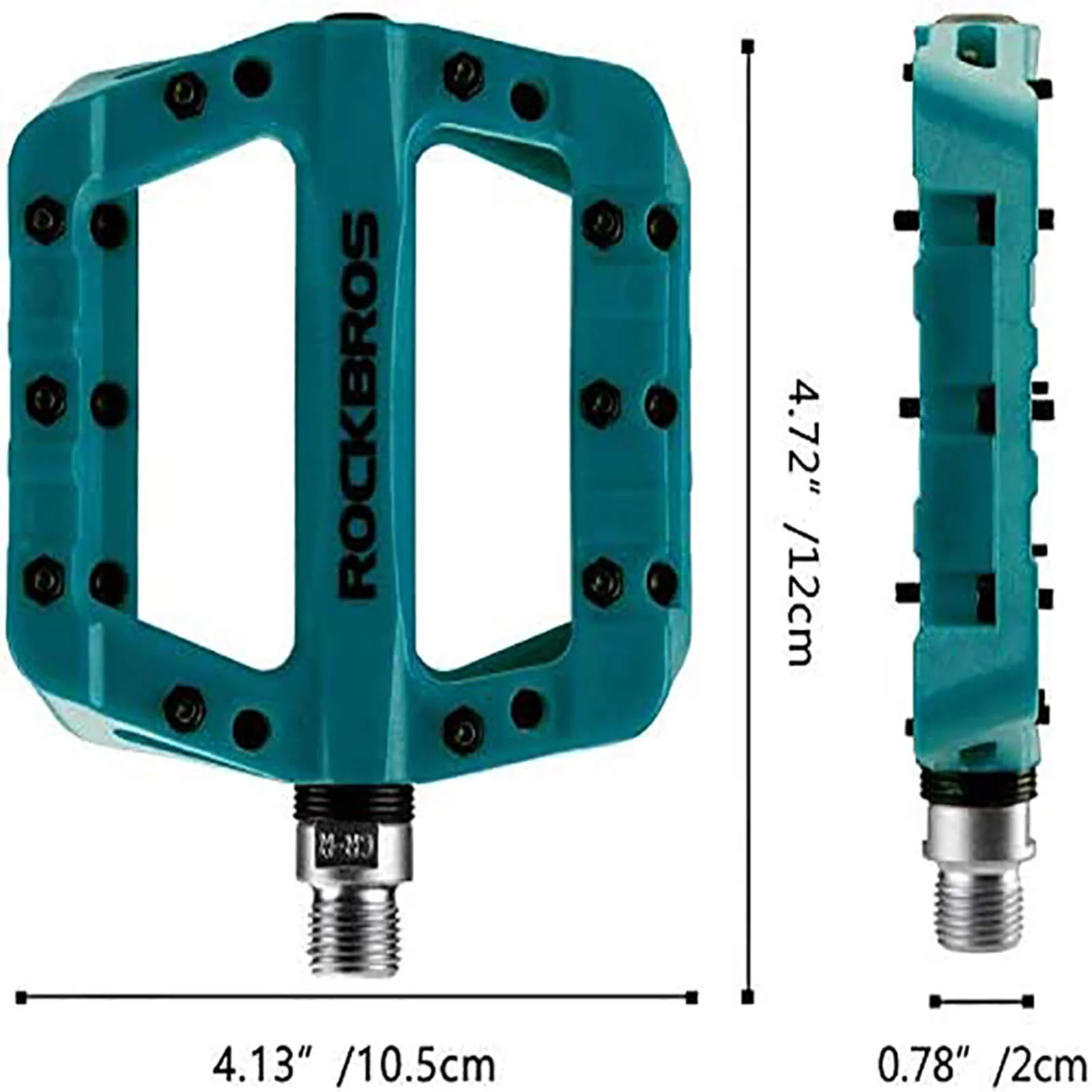 ROCKBROS Lightweight Bike Pedals in Various Colours (Pair) - Image 15