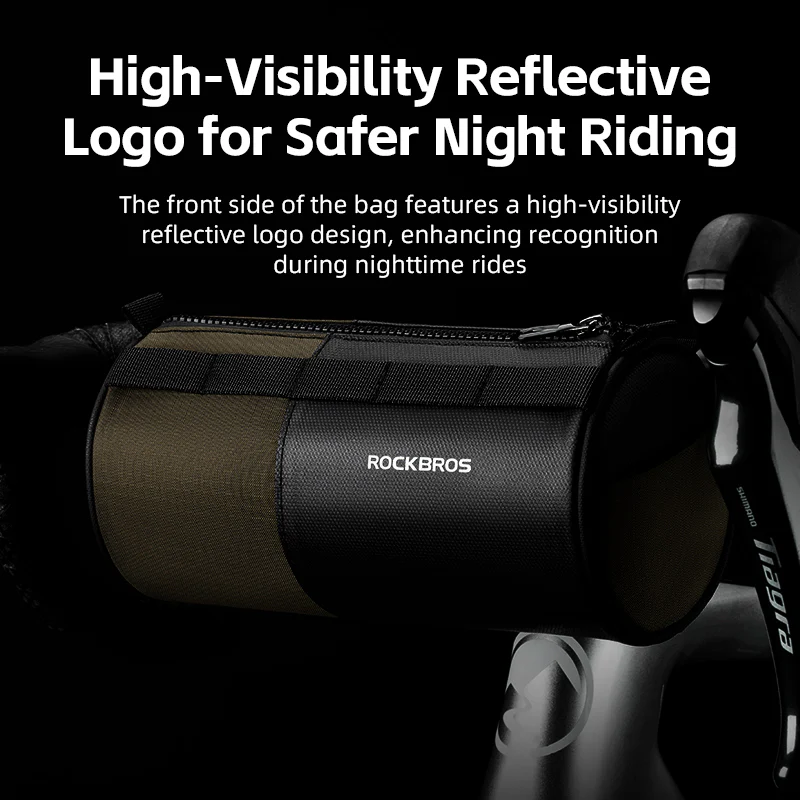 ROCKBROS MTB Road Cycling Bike Handlebar Bag 1.7L Shoulder Bag - Image 8