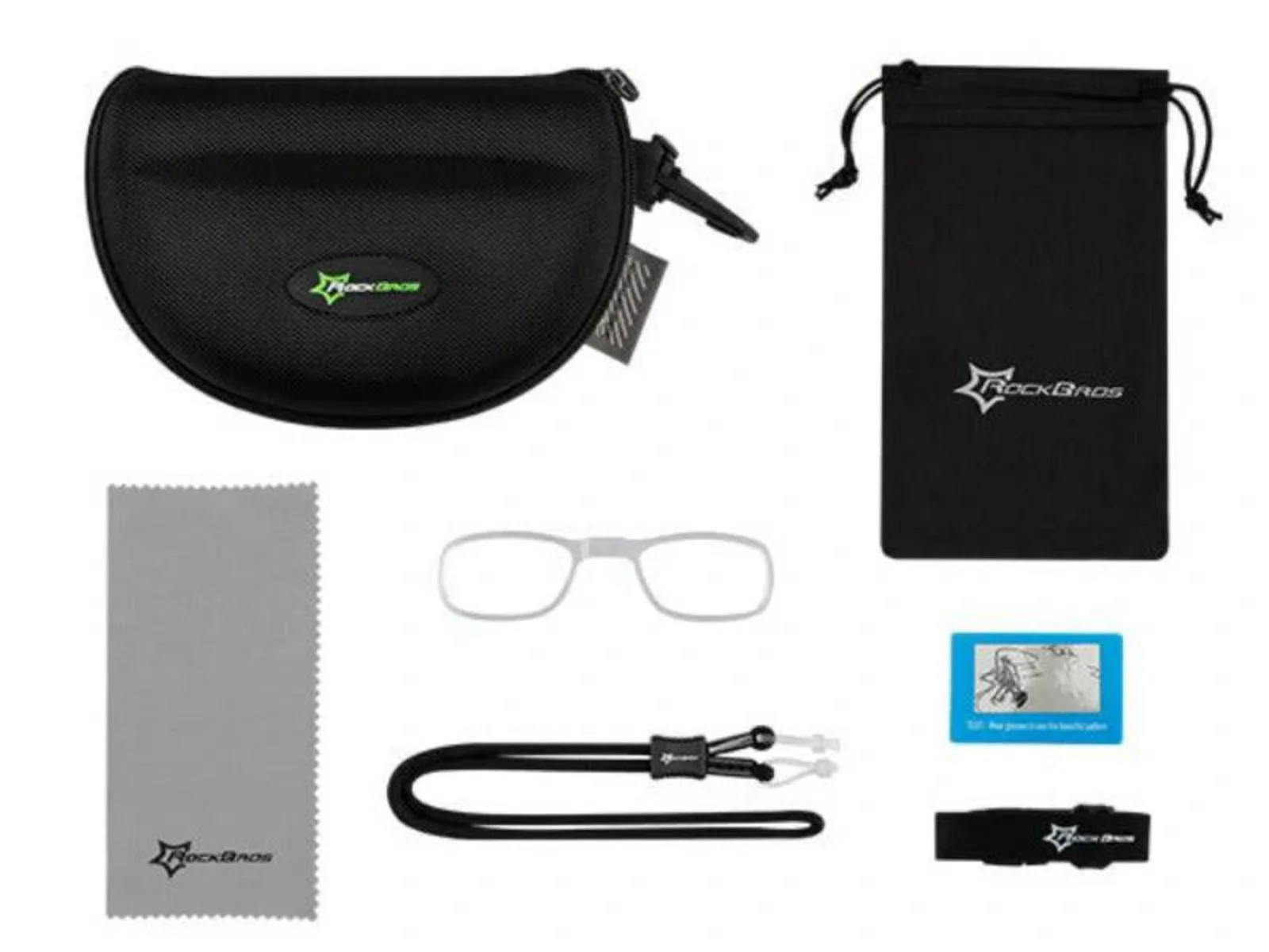 Polarised Sunglasses With 4 Interchangeable Lens UV400 - Image 6