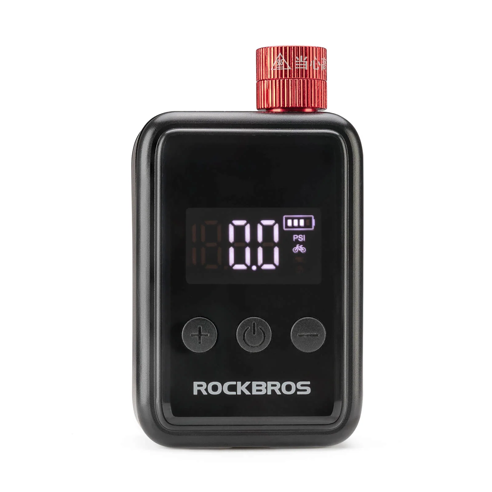 ROCKBROS Portable Electric Bicycle Bike Tire Ball Pump 150PSI LED Digital Gauge