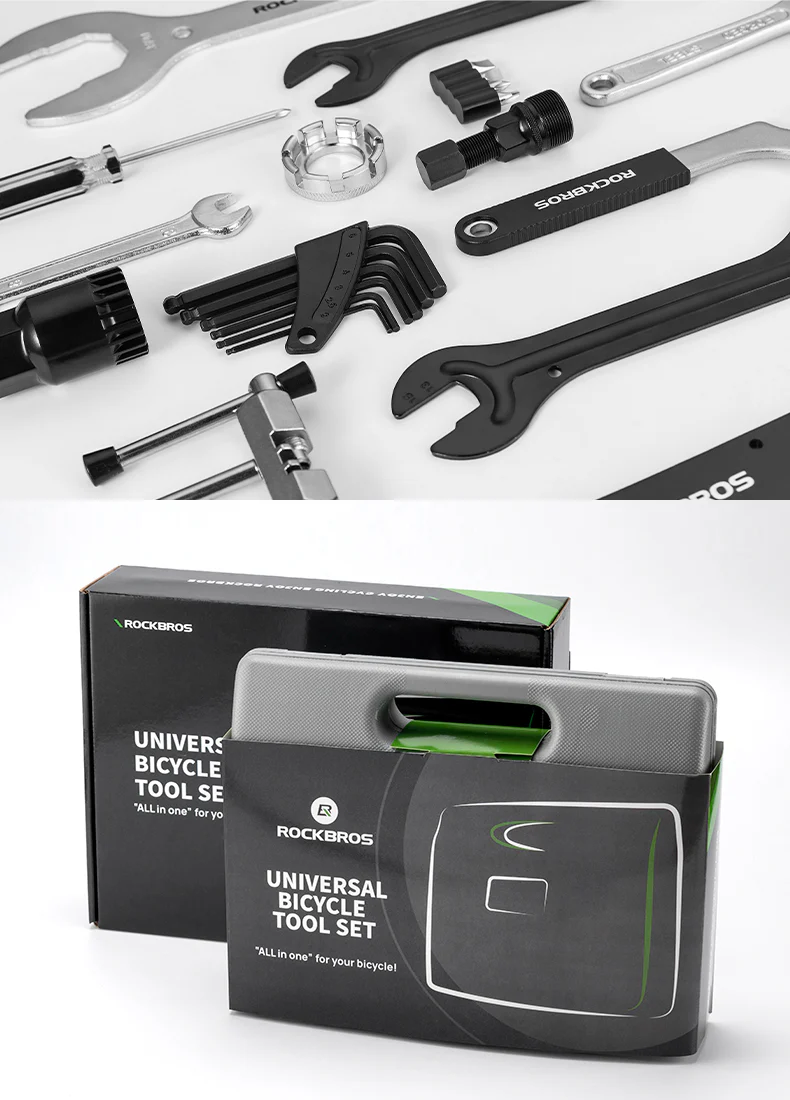 ROCKBROS Professional 22-pieces Bike Repair Tool Box Maintenance Kit - Image 10