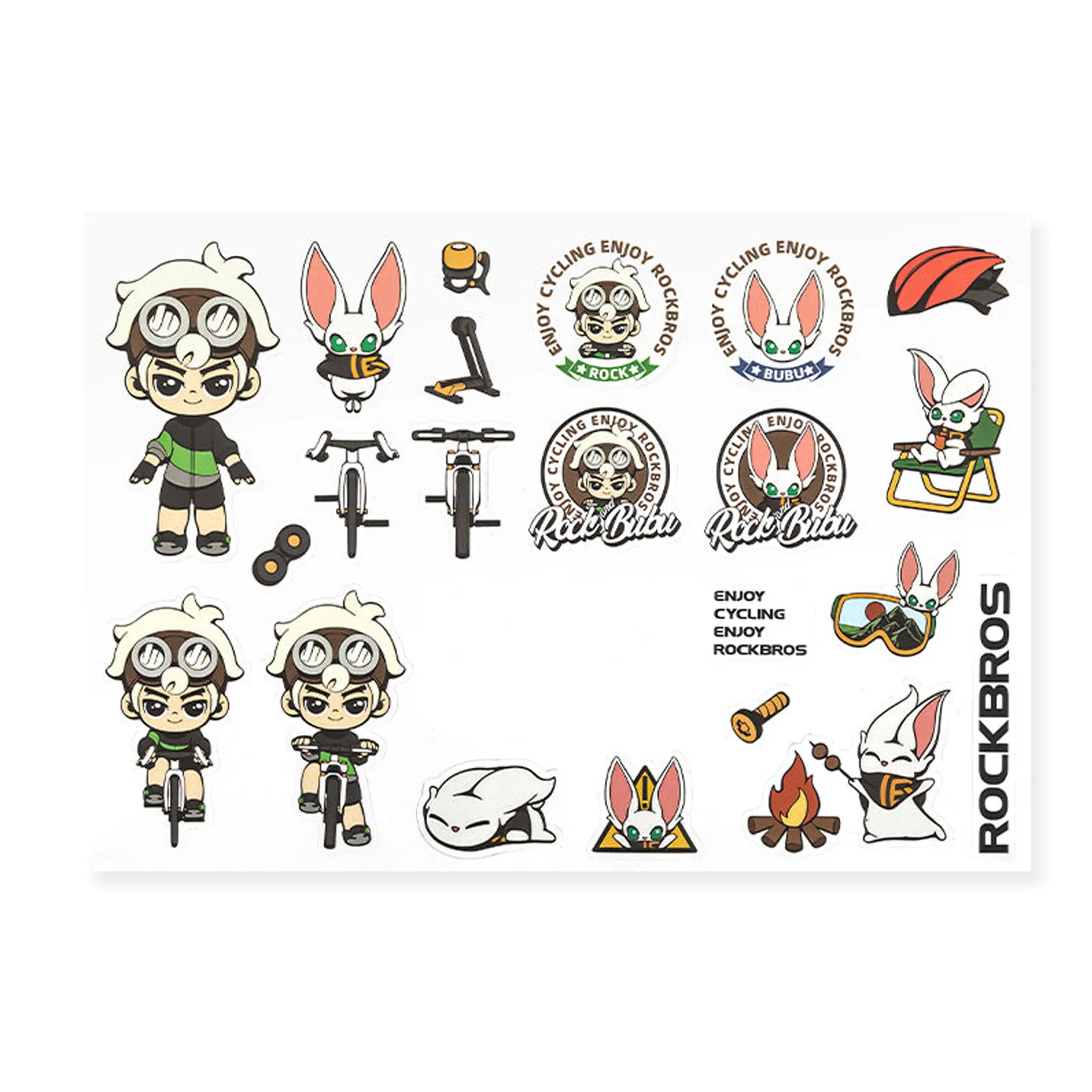 ROCKBROS Ride Elements Sticker Set