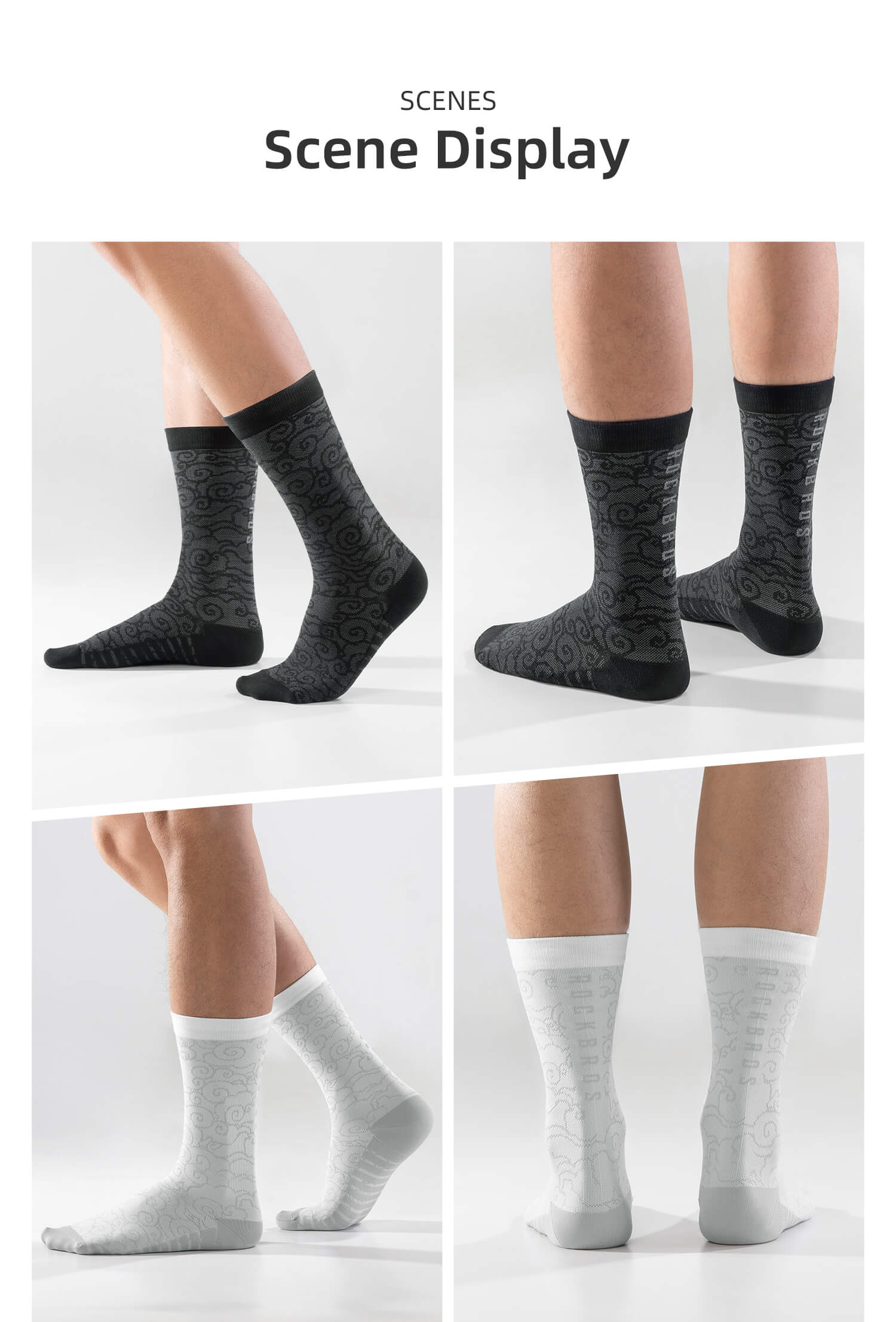 【ROAD TO SKY】 Cycling Socks Quick-Drying Breathable - Image 10