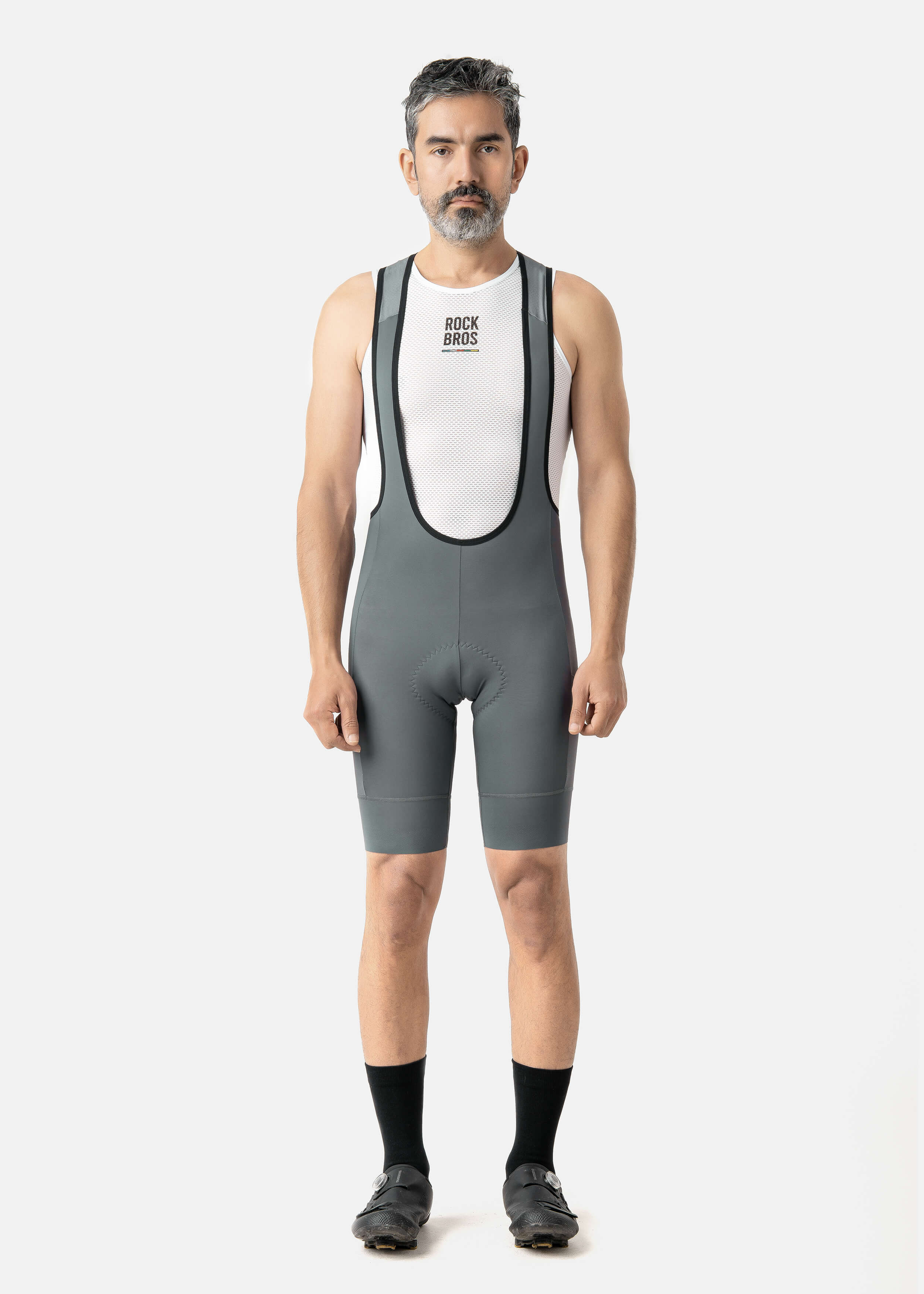 【ROAD TO SKY】 Men's Bib Shorts - Image 4