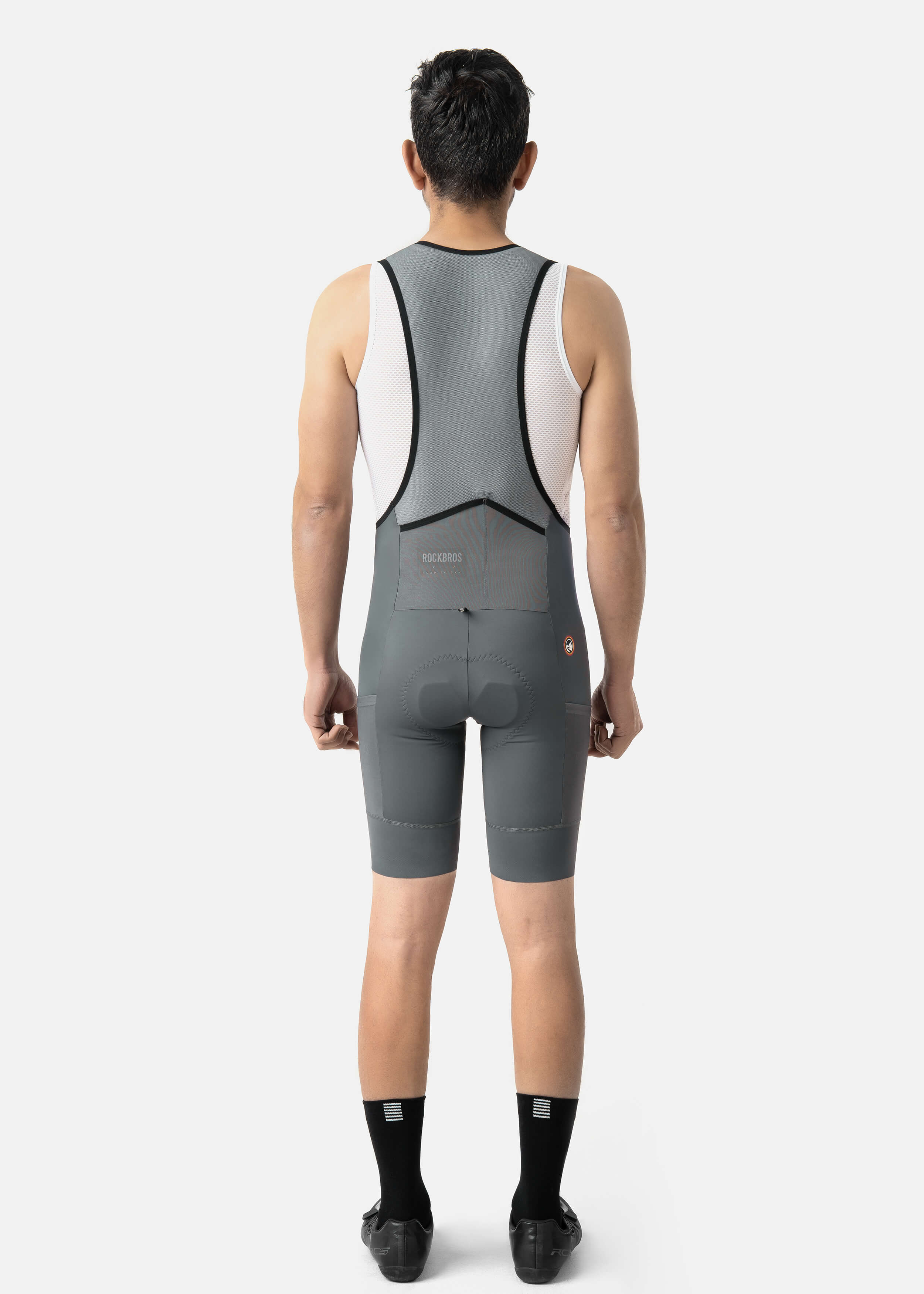 【ROAD TO SKY】 Men's Bib Shorts - Image 5
