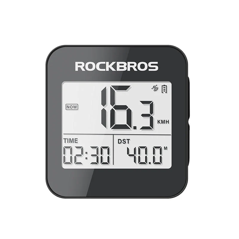 ROCKBROS Smart GPS Speedometer for MTB Road Bike IPX6 Waterproof Backlight Cycling Computer ABS Lightweight Wireless
