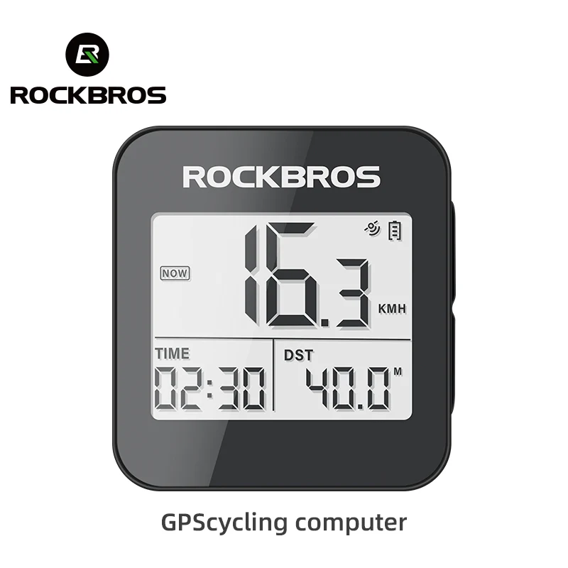 ROCKBROS Smart GPS Speedometer for MTB Road Bike IPX6 Waterproof Backlight Cycling Computer ABS Lightweight Wireless - Image 2