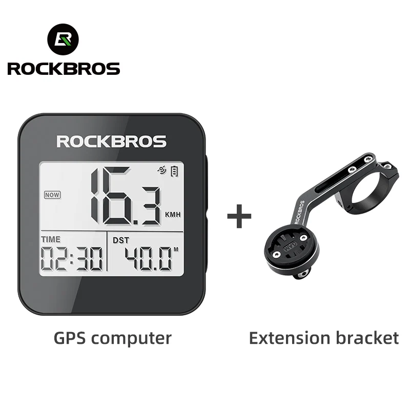 ROCKBROS Smart GPS Speedometer for MTB Road Bike IPX6 Waterproof Backlight Cycling Computer ABS Lightweight Wireless - Image 3