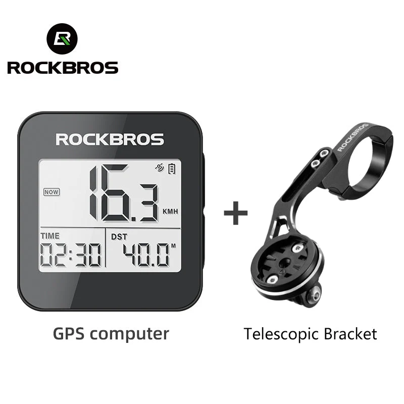 ROCKBROS Smart GPS Speedometer for MTB Road Bike IPX6 Waterproof Backlight Cycling Computer ABS Lightweight Wireless - Image 9
