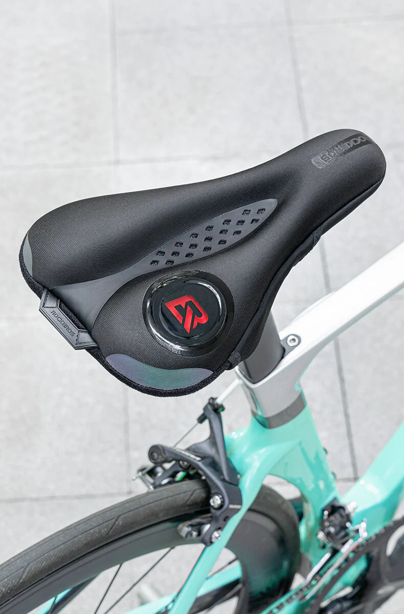 ROCKBROS Soft Bike Saddle Cover With LED Rear Light - Image 3