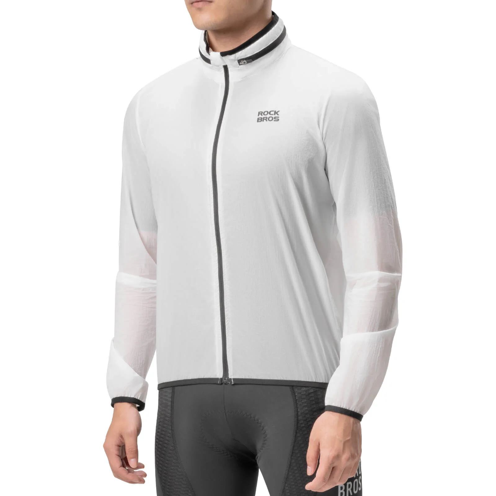 SunGlow Self-Luminous Cycling Jacket – Lightweight & Windproof - Image 2