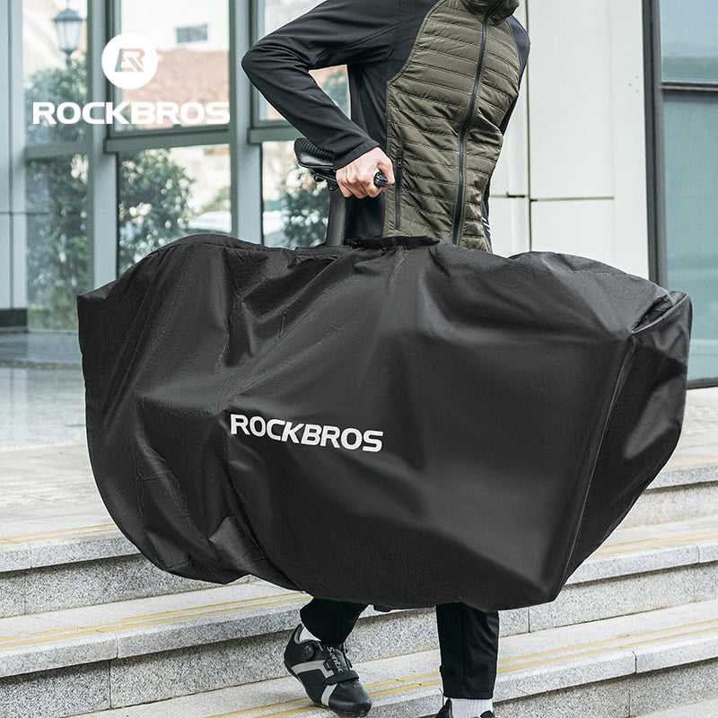 ROCKBROS Waterproof Bicycle Storage Carrier Bag For Mountain Road Bike Transport Case - Image 6