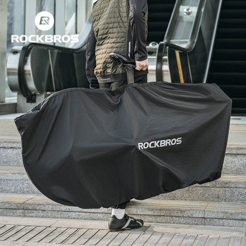 ROCKBROS Waterproof Bicycle Storage Carrier Bag For Mountain Road Bike Transport Case - Image 7