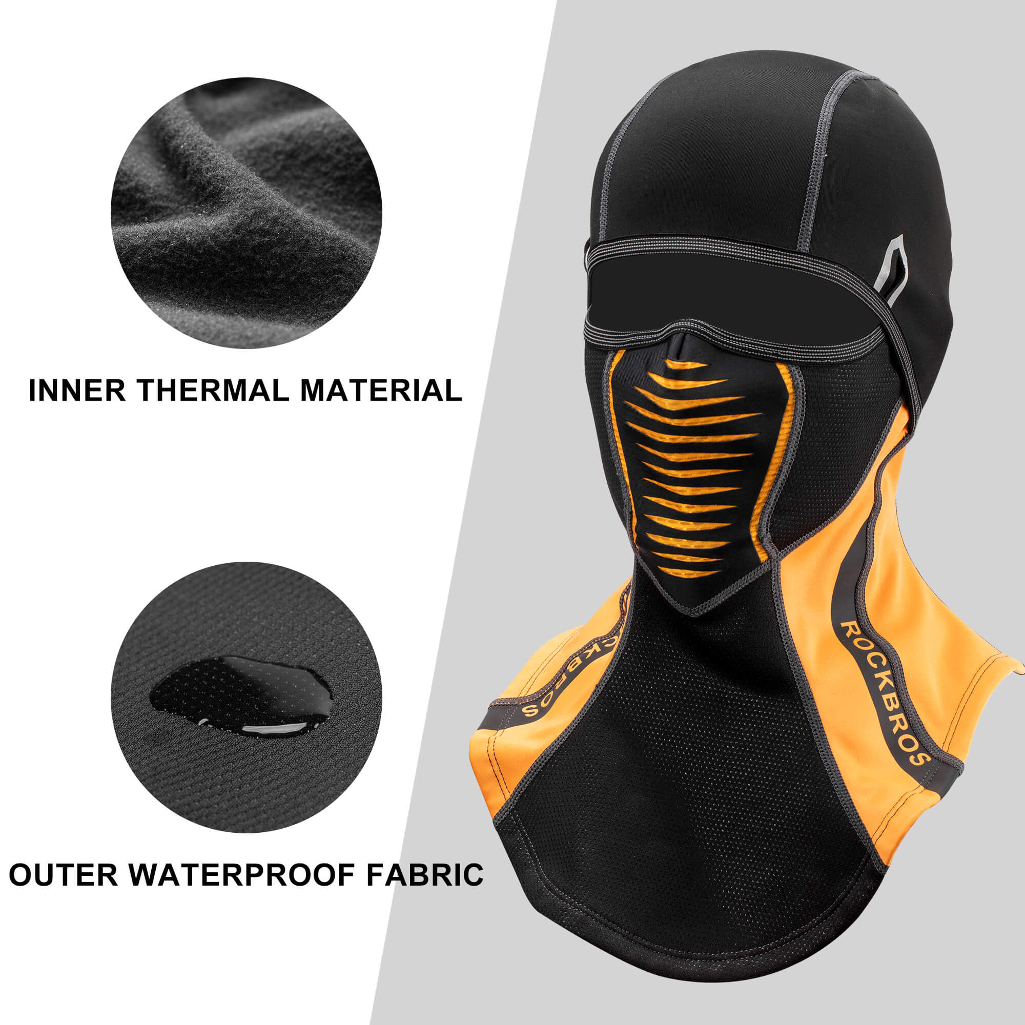 ROCKBROS Windproof Winter Balaclava | Warm Full Face Cover & Neck - Image 4