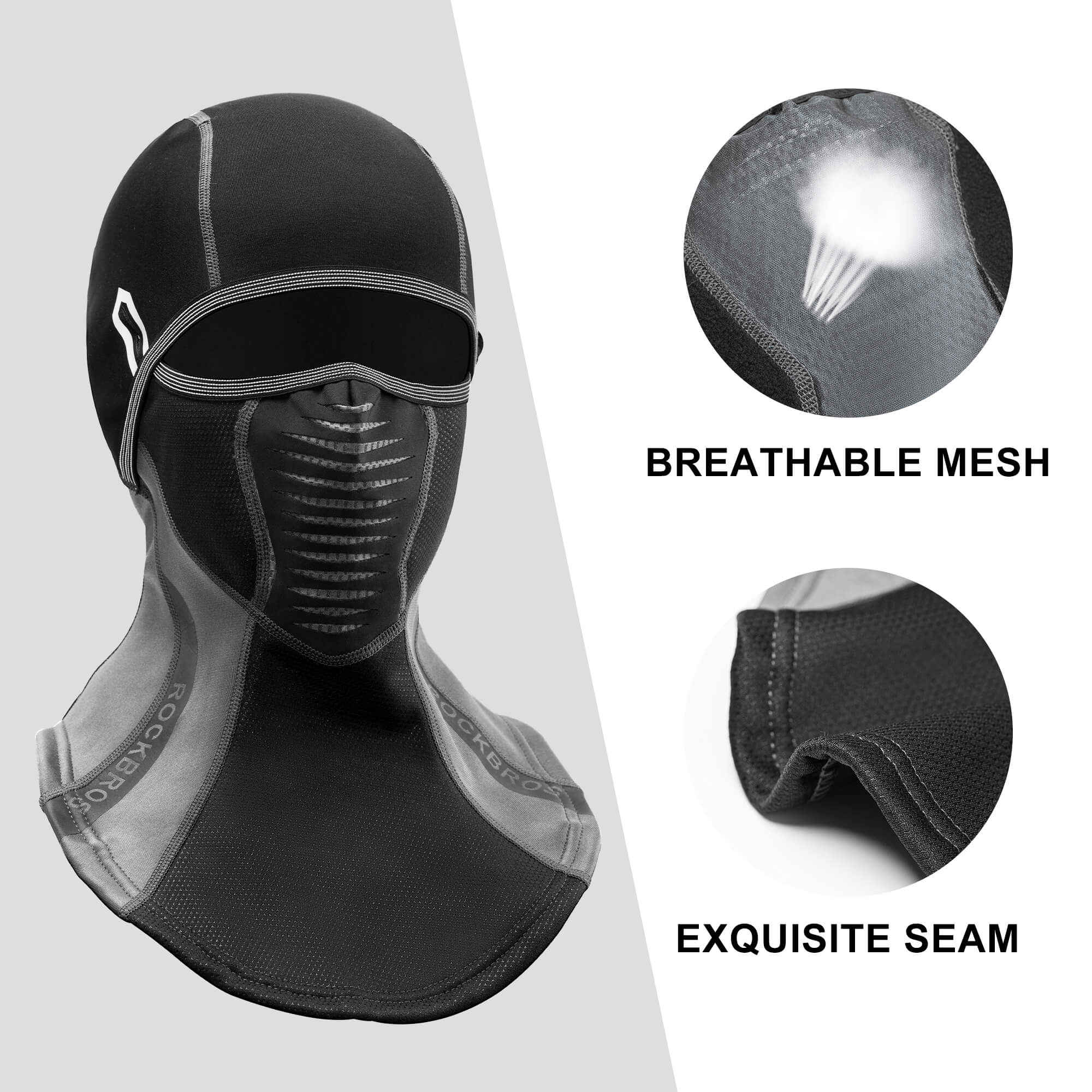ROCKBROS Windproof Winter Balaclava | Warm Full Face Cover & Neck - Image 7