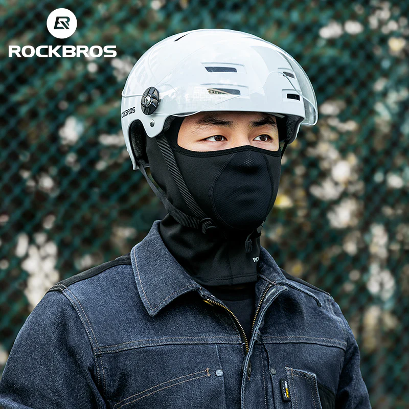 ROCKBROS Winter Thermal Cycling Balaclava Face Mask Breathable Elastic Headgear - Image 5