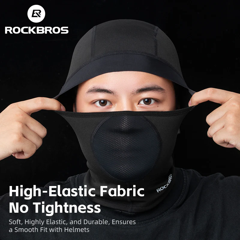 ROCKBROS Winter Thermal Cycling Balaclava Face Mask Breathable Elastic Headgear - Image 6