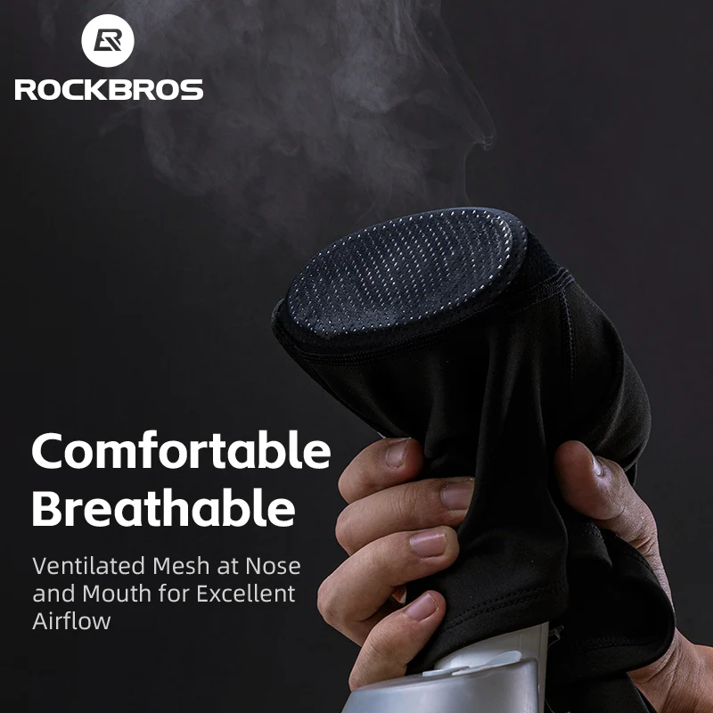 ROCKBROS Winter Thermal Cycling Balaclava Face Mask Breathable Elastic Headgear - Image 9