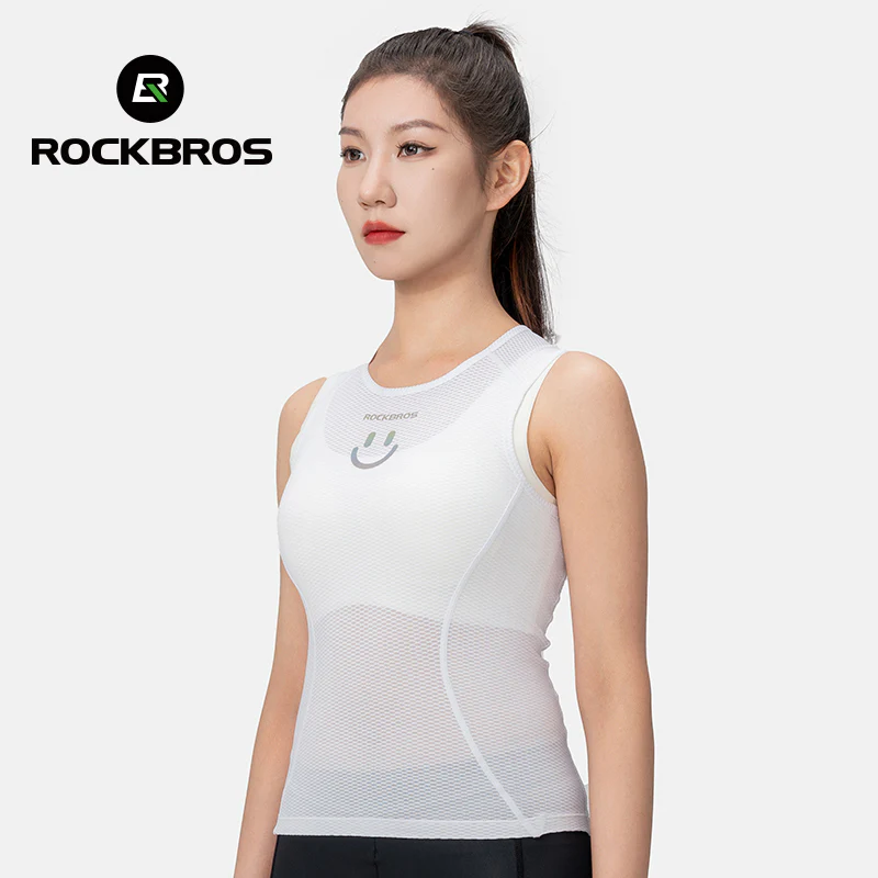 ROCKBROS Women's Cycling Vest  Base Layer Breathable Slim 3D Cutting - Image 5