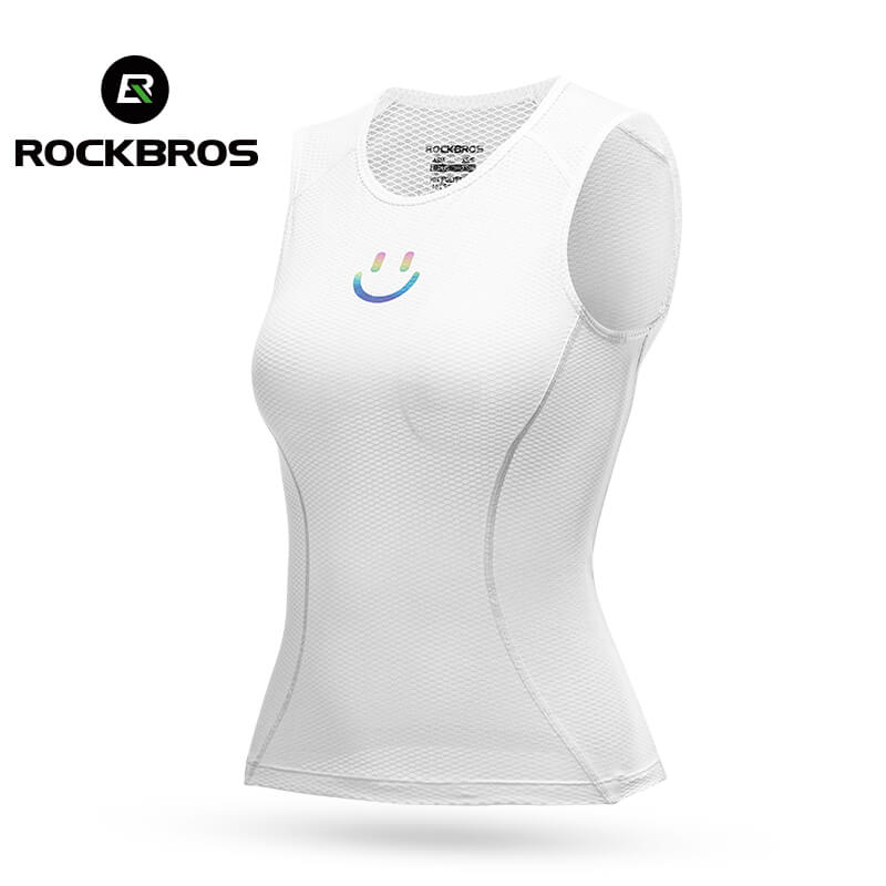 ROCKBROS Women's Cycling Vest  Base Layer Breathable Slim 3D Cutting - Image 6