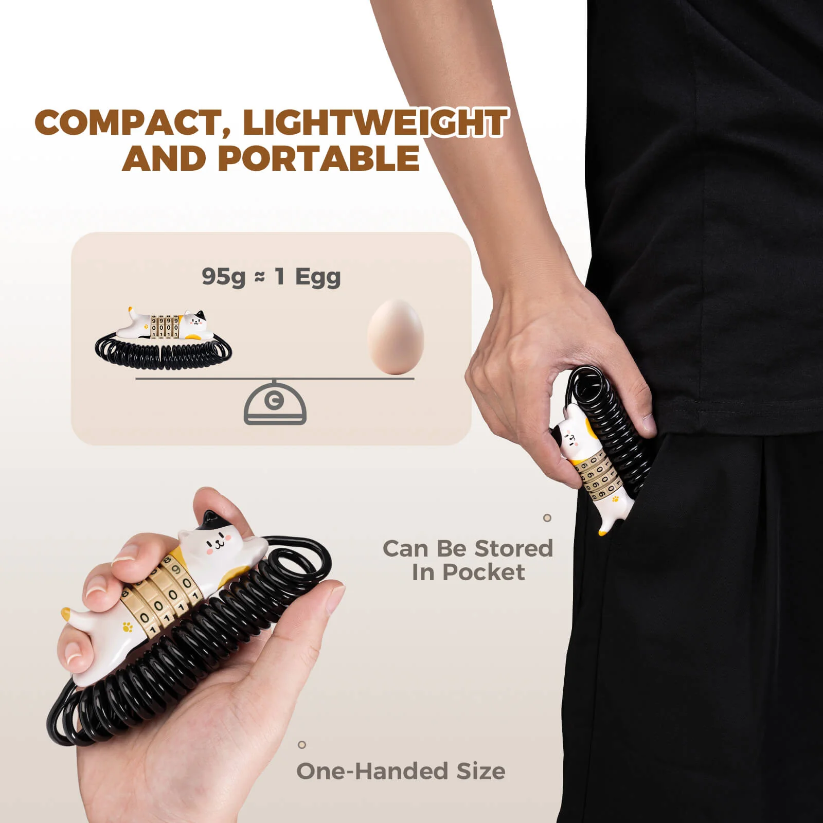 SafeCat Mini Combination Lock 4-Digit - Image 3