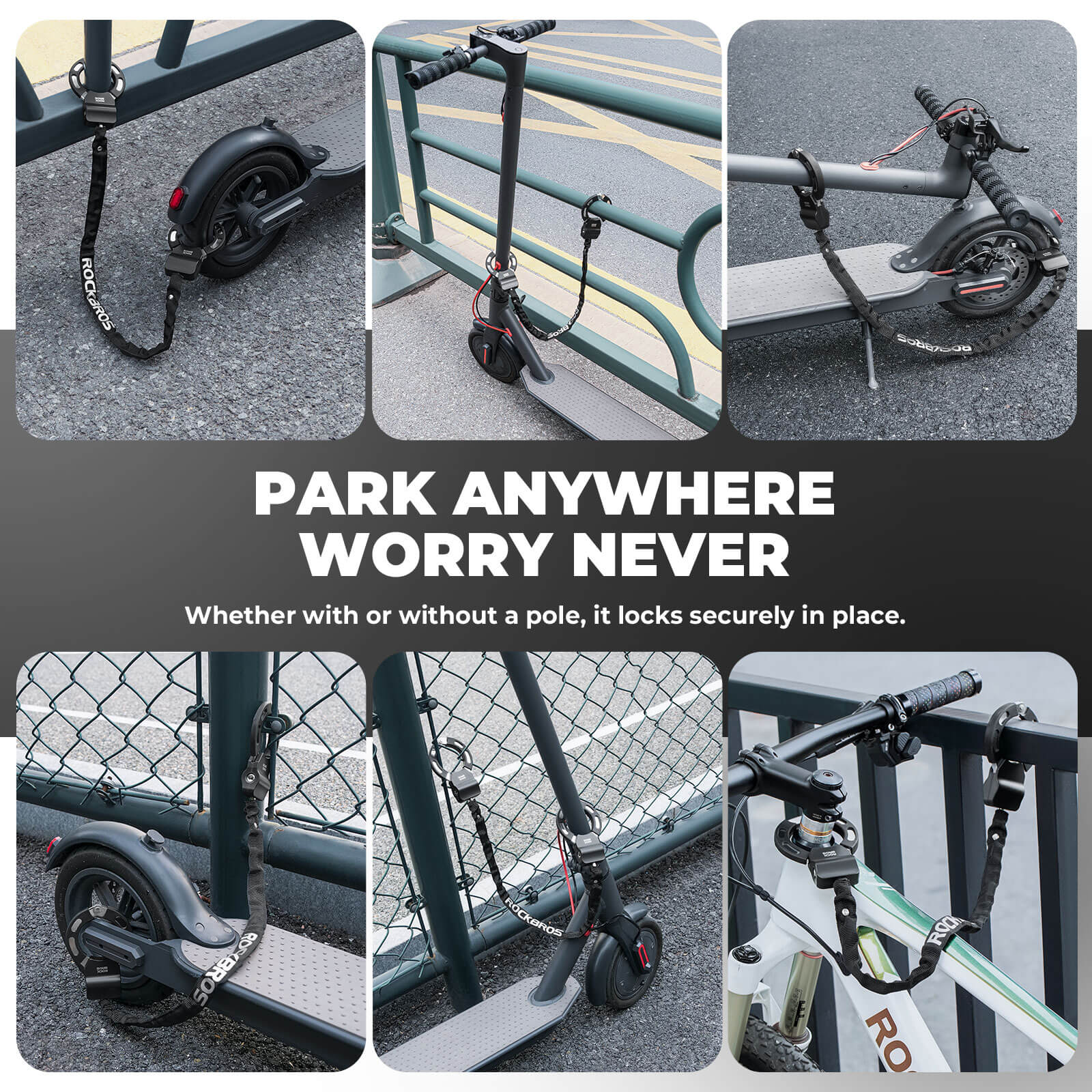 Scooter Chain Lock Bike Lock - Image 6