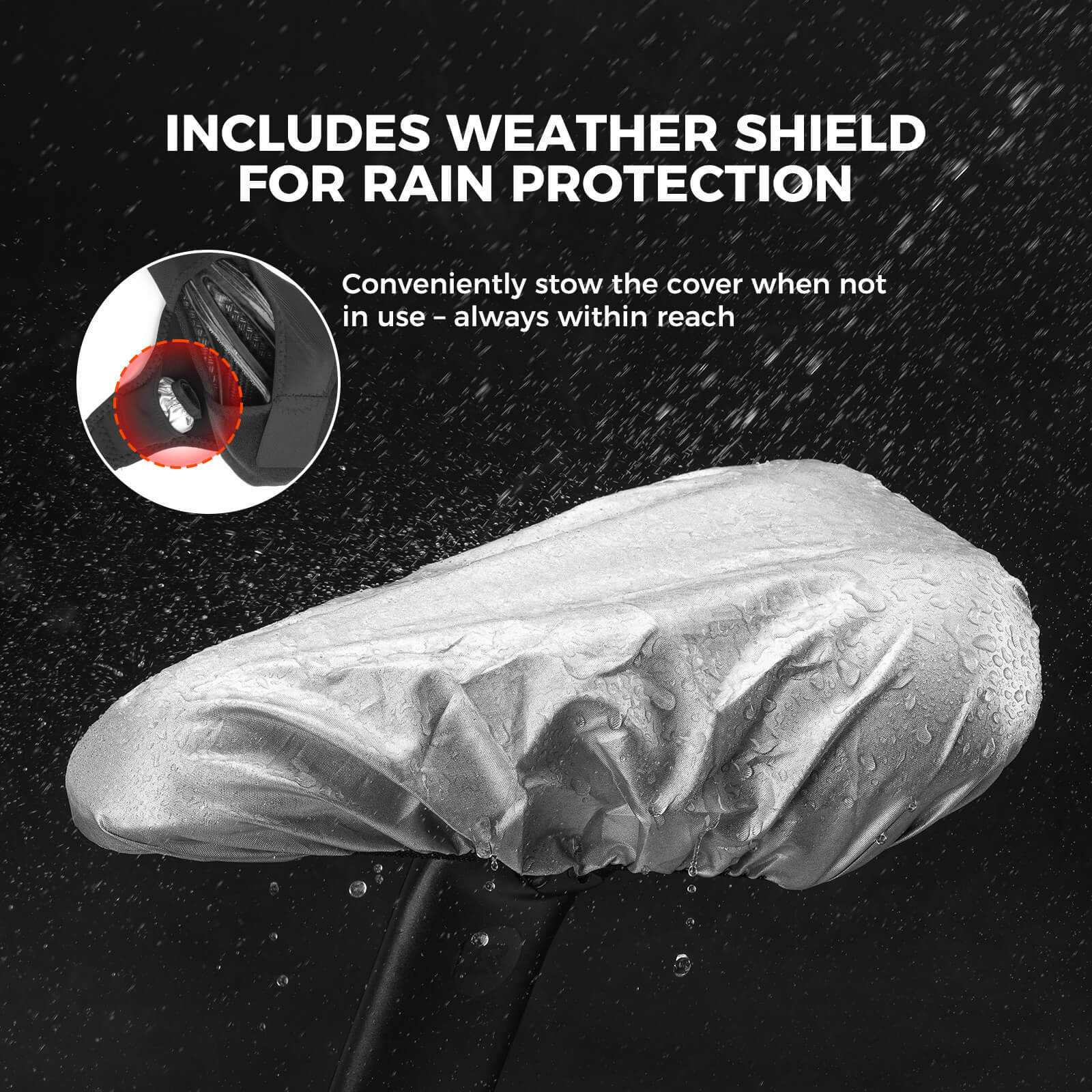 Soft Silicone Gel Bike Seat Cover Shockproof Saddle Cushion - Image 14