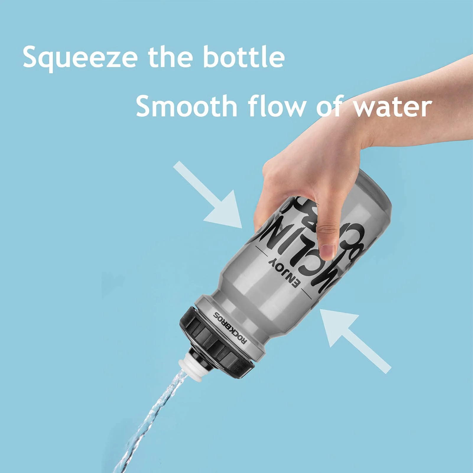 Soft Squeeze Cycling Water Bottle - Image 15