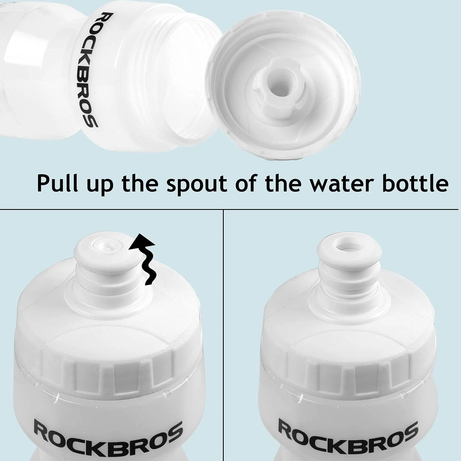 Soft Squeeze Cycling Water Bottle - Image 8