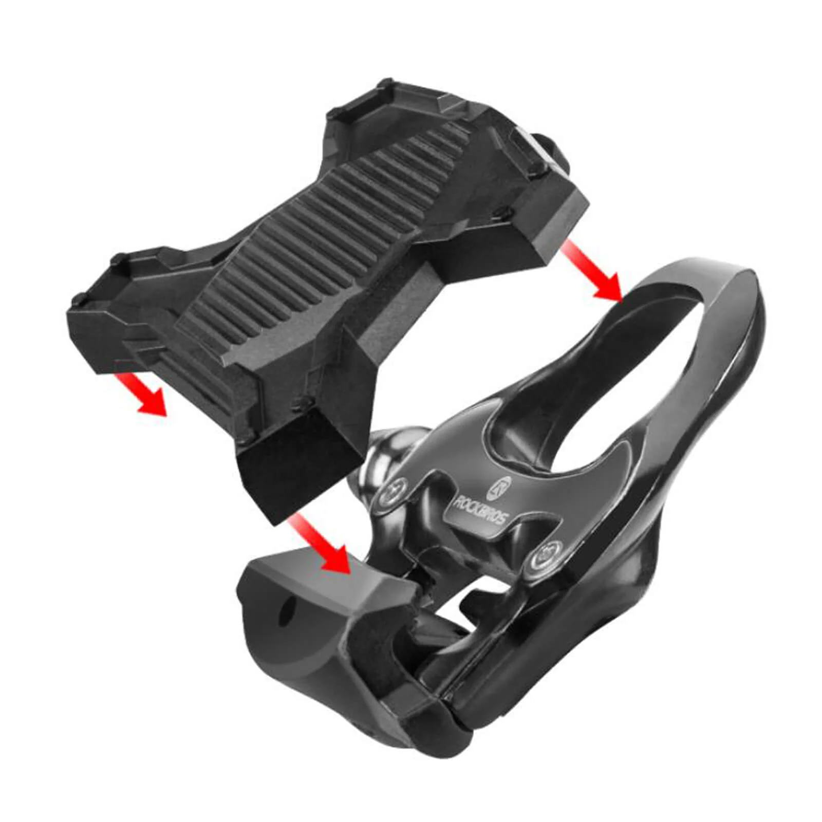 SPD Pedal Platform Adapter Convert Clipless to Flat (Road Bikes) - Image 3