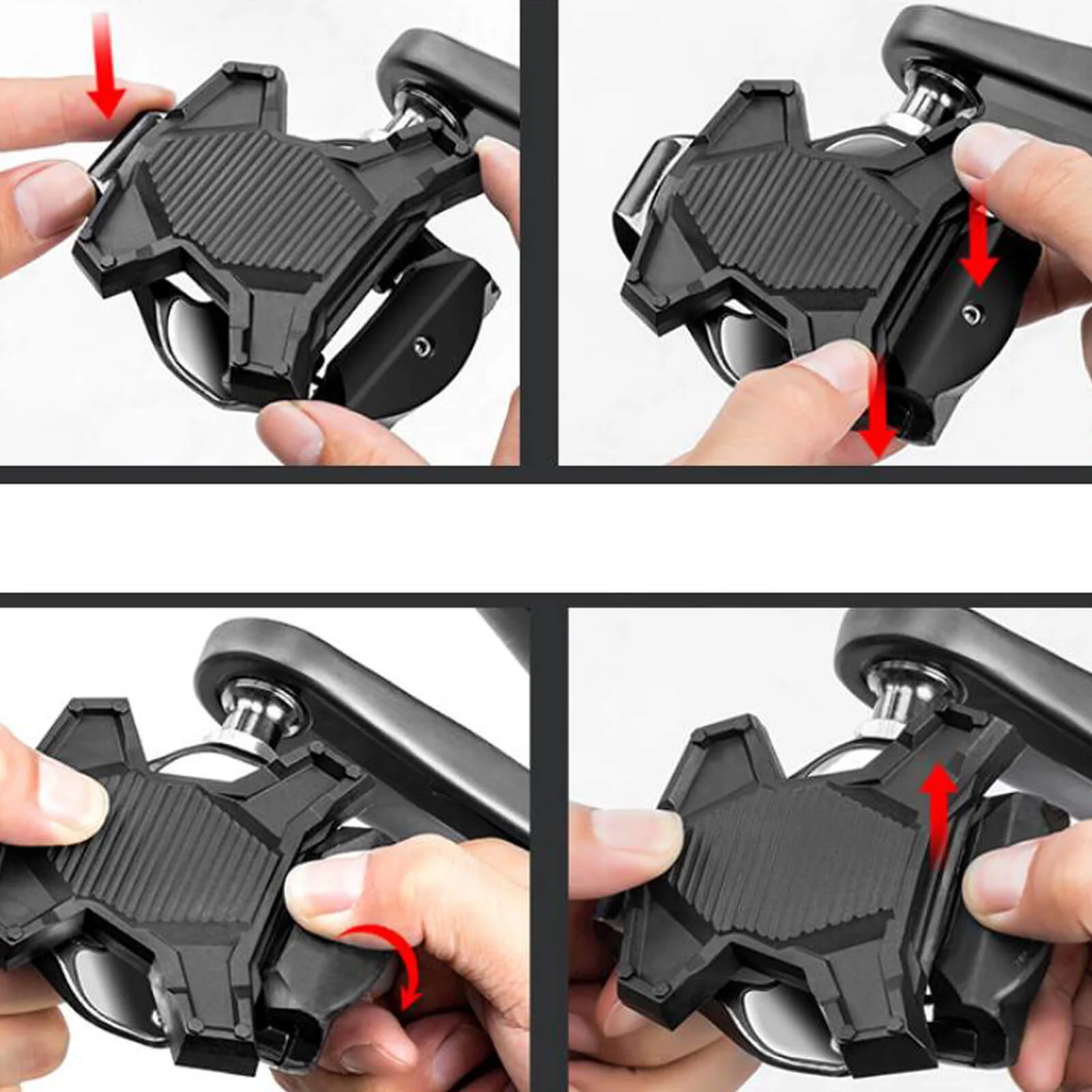 SPD Pedal Platform Adapter Convert Clipless to Flat (Road Bikes) - Image 6