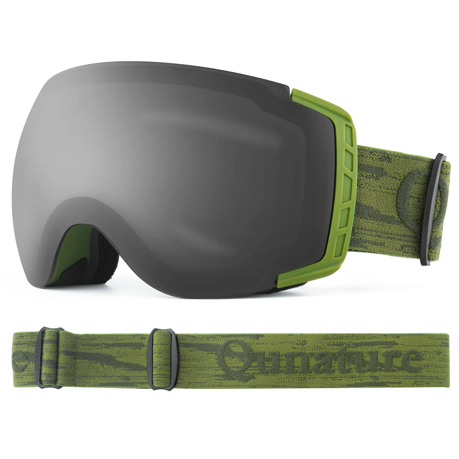 Spherical Anti-Fog Ski Goggles Double Lens OTG Unisex - Image 13