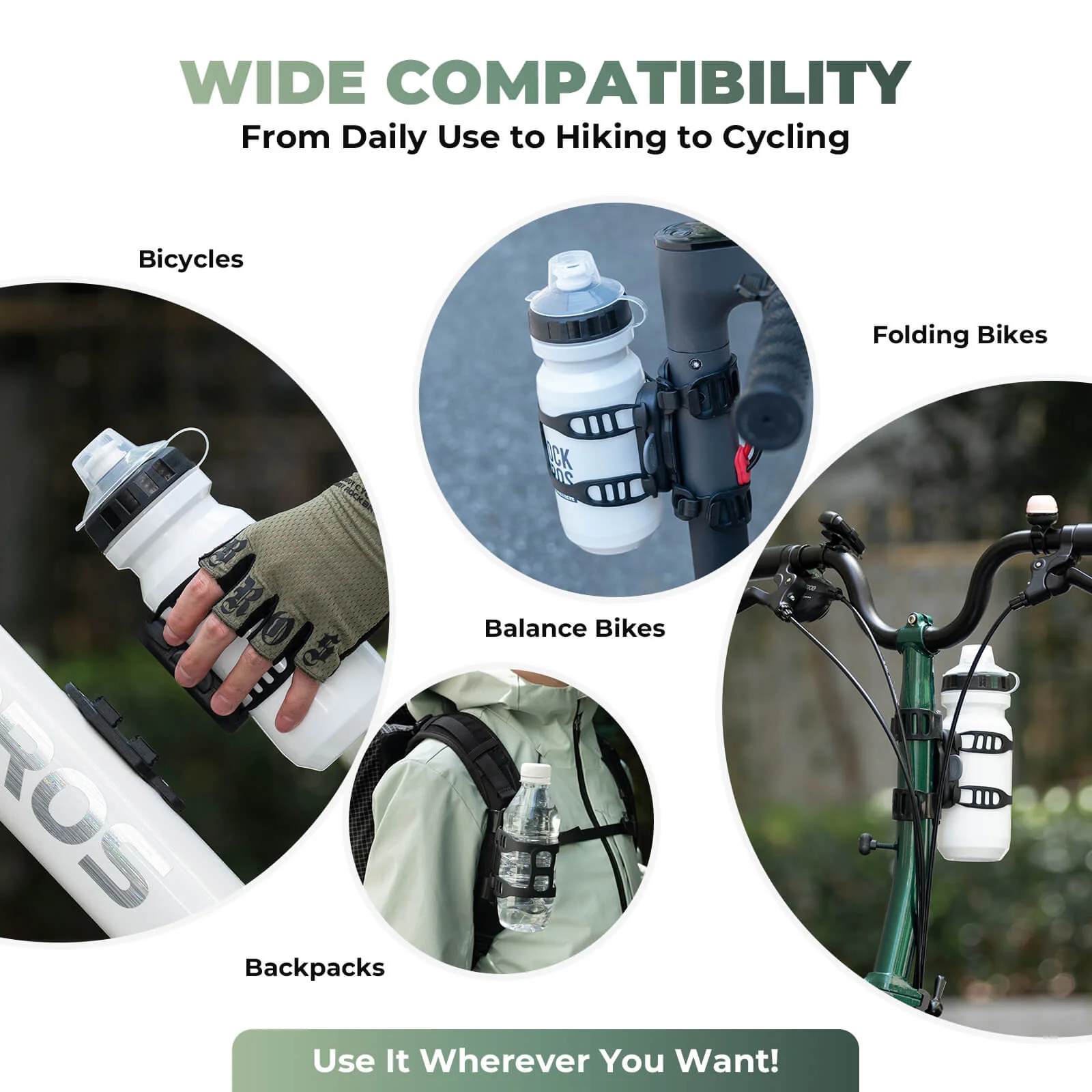 Strap-On Magnetic Bike Bottle Cage - Image 5