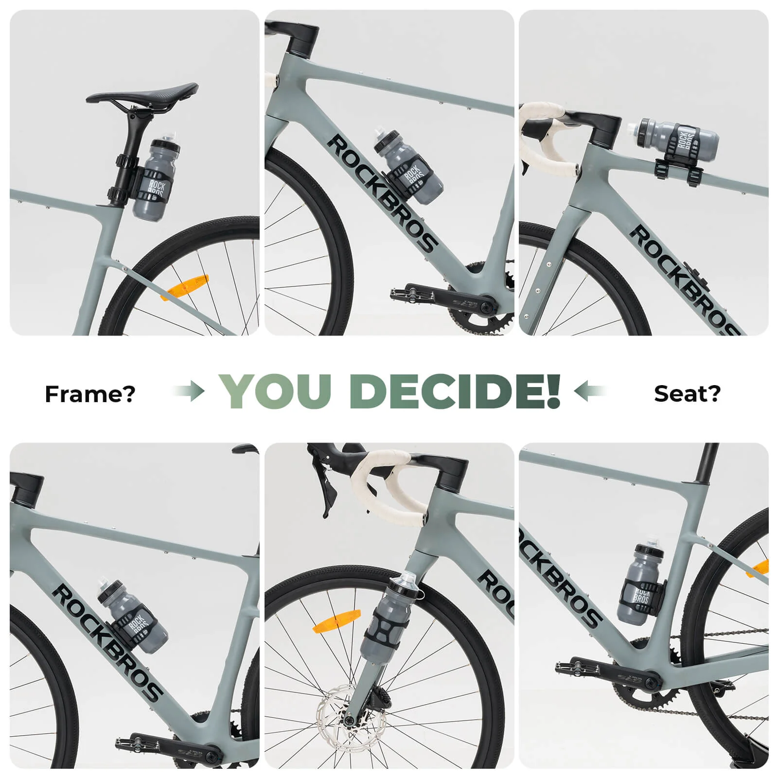 Strap-On Magnetic Bike Bottle Cage - Image 6