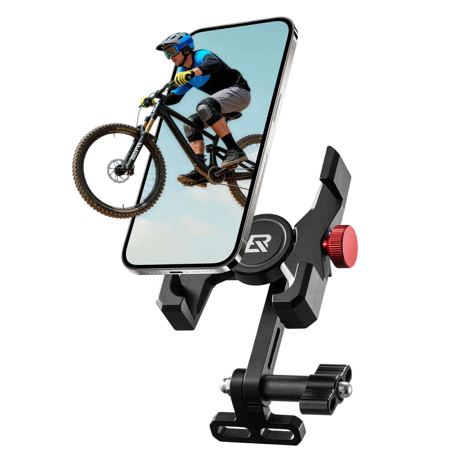 Sturdy Bike Phone Holder Universal Adjustable Design - Image 20