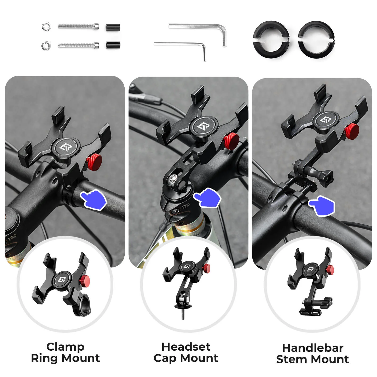 Sturdy Bike Phone Holder Universal Adjustable Design - Image 26