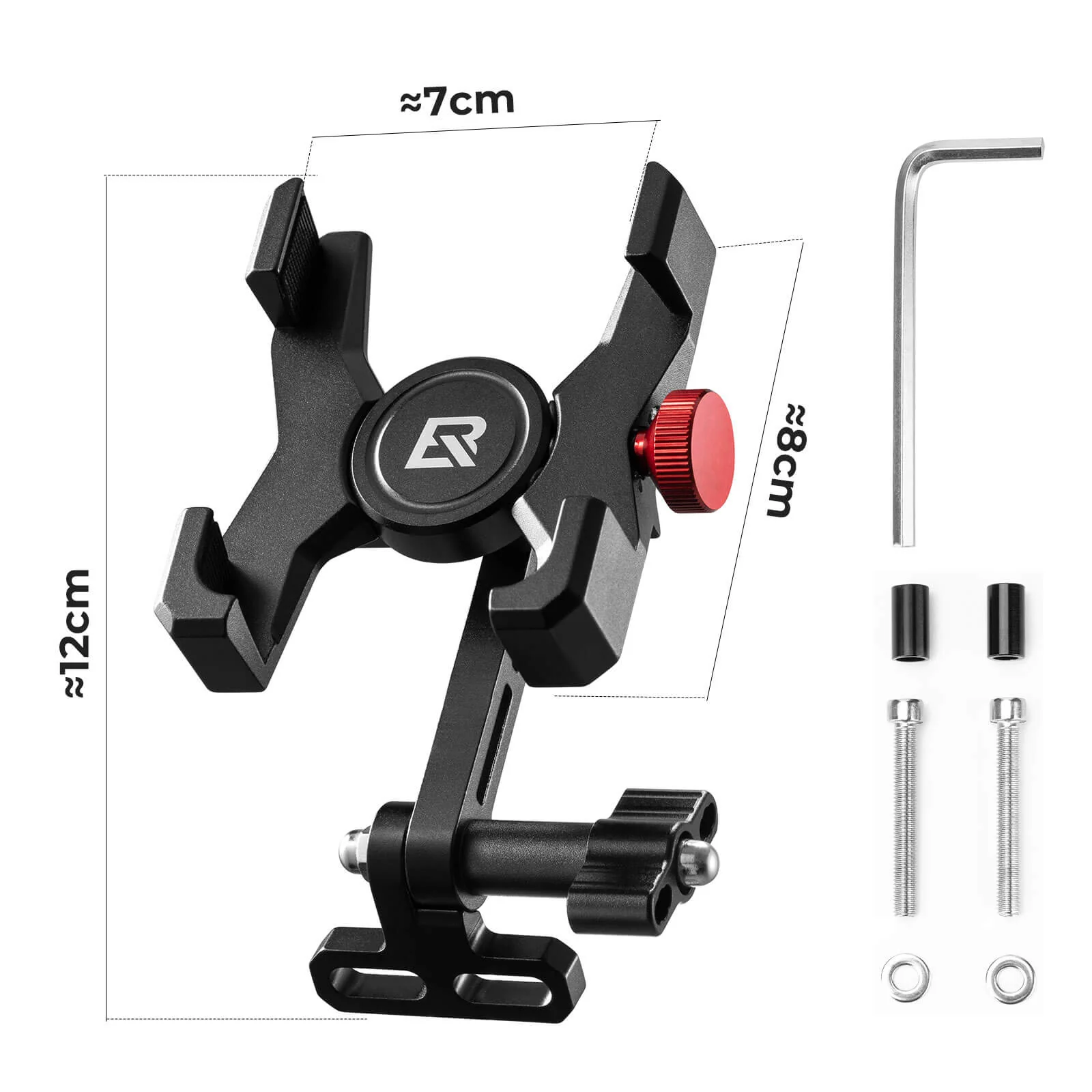 Sturdy Bike Phone Holder Universal Adjustable Design - Image 27