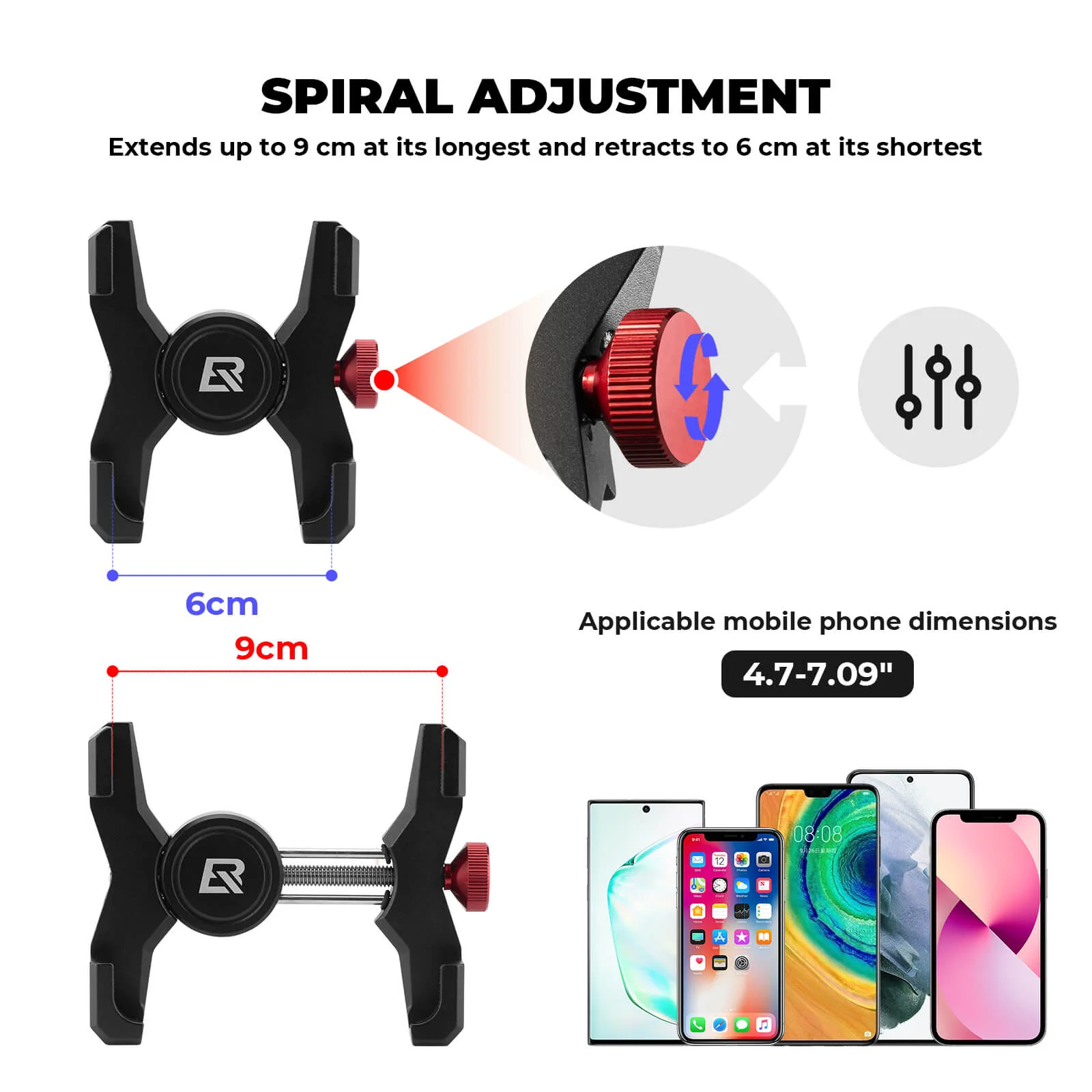 Sturdy Bike Phone Holder Universal Adjustable Design - Image 4